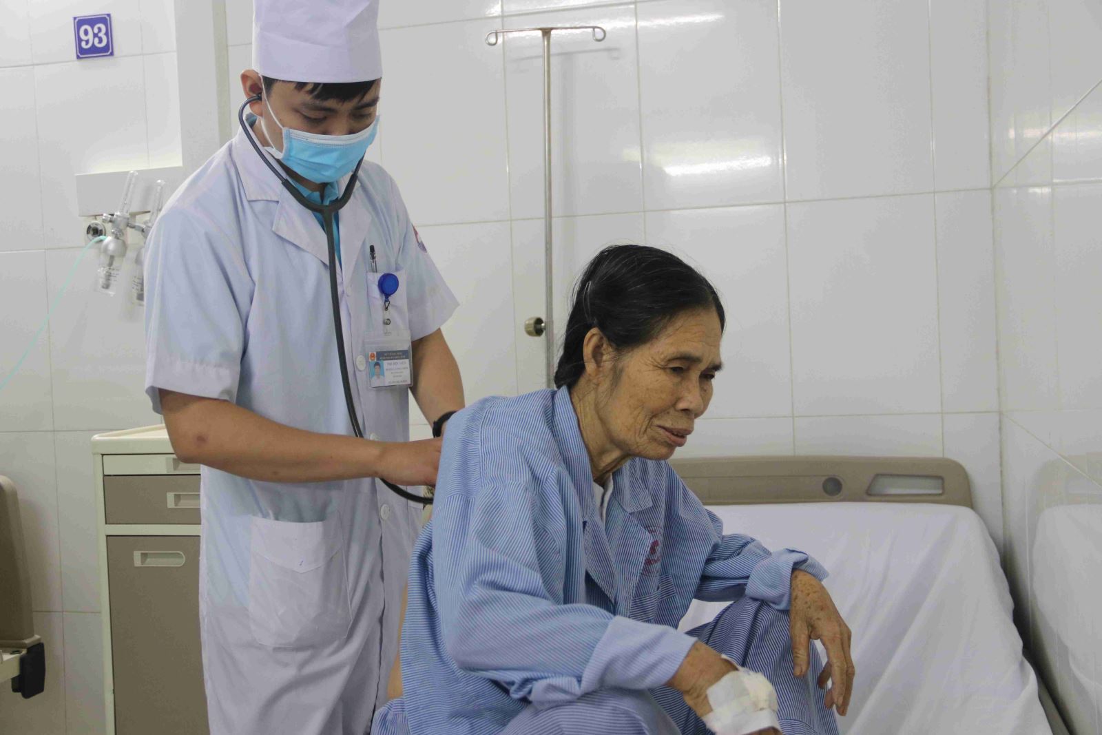 Hiện tình trạng sức khỏe của bệnh nhân đã ổn định, đang được điều trị nội   khoa tại khoa 79king con, BVĐK tỉnh và chuẩn bị được xuất viện